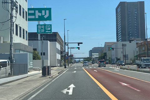 東静岡駅北口方面から5